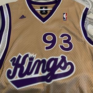 Throwback Adidas Ron Artest Kings Jersey